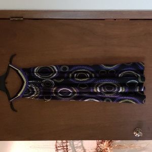 Cute and comfortable dress black white green purple Axcess brand size xl